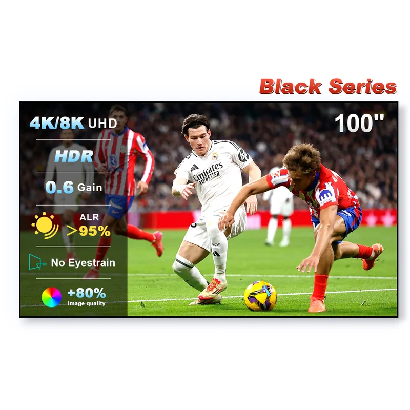 NothingProjector Black Series UST ALR screen product graphic
